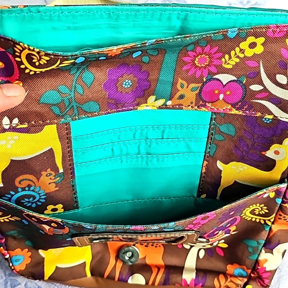 LILY BLOOM FOREST ANIMAL CROSSBODY BAG - Picture 5 of 11